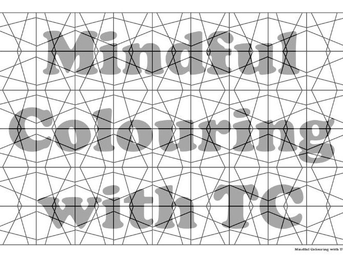 Mindful Colouring with TC
