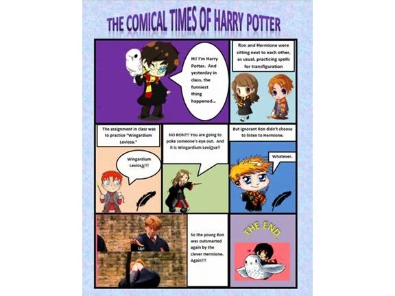 Comic Strip Lesson Activity for Teaching Microsoft Word Skills