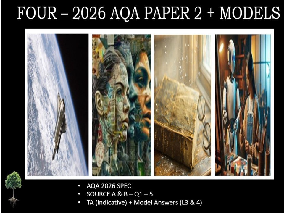 FOUR - AQA PAPER 2 | 2026 FULL MOCKS | MODELS