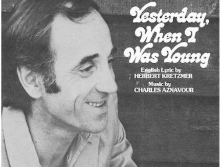 AQA GCSE Fun Activity! Identify Language Devices in Music "Yesterday When I Was Young"