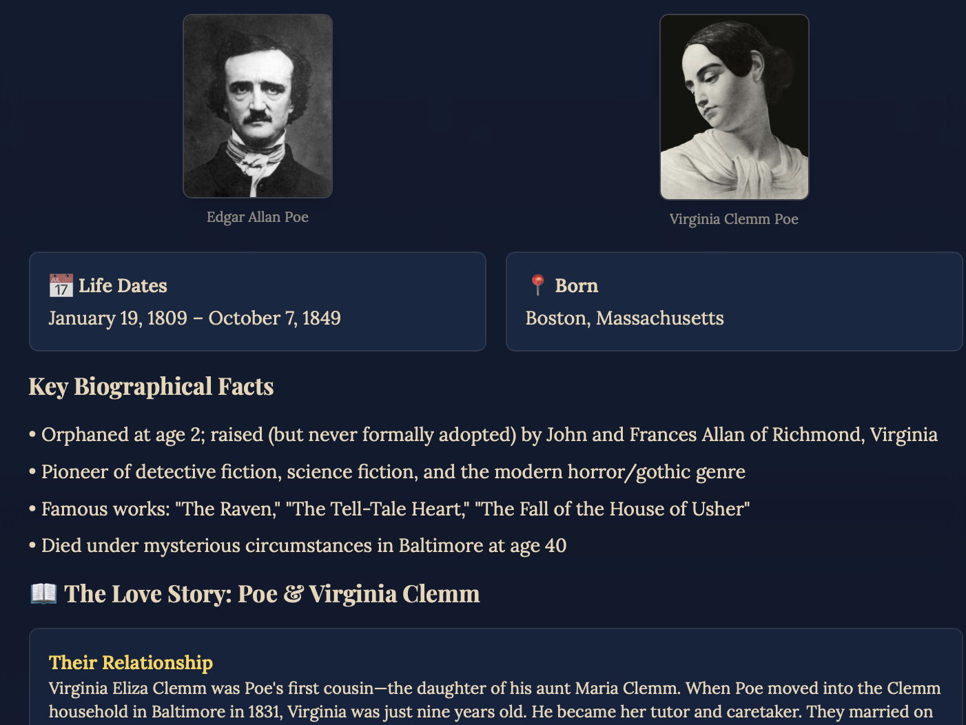 Edgar Allan Poe Interactive Literacy Lesson Bundle