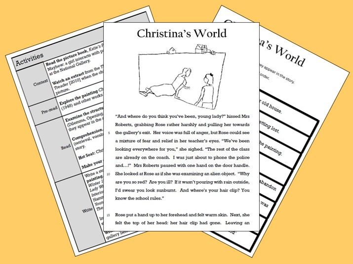 Model Text: Narrative: Christina’s World