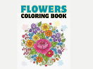 flower coloring book