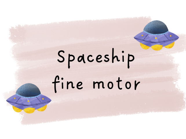 Space ship fine motor