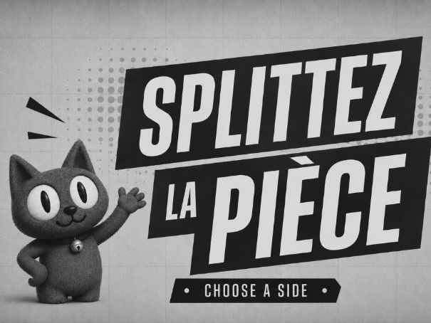 SPLITTEZ LA PIÈCE - CHOOSE A SIDE!