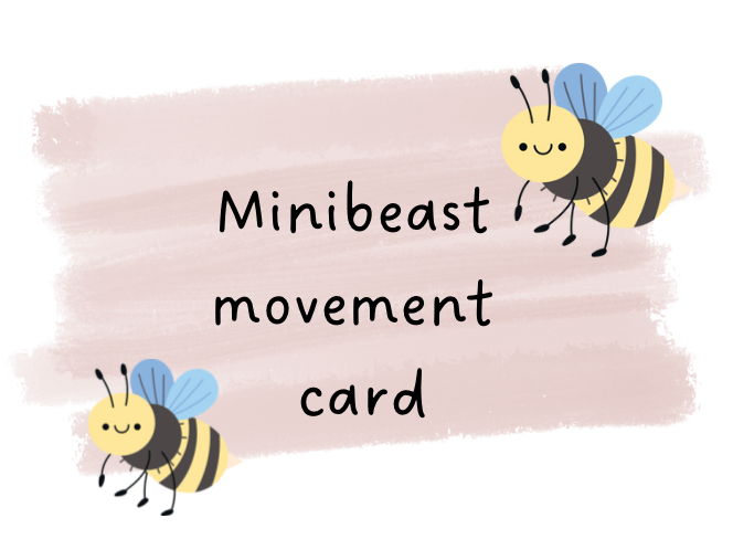 Minibeast Movement Cards