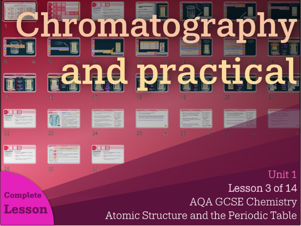 Chromatography || Atomic Structure and the Periodic Table | AQA Chemistry