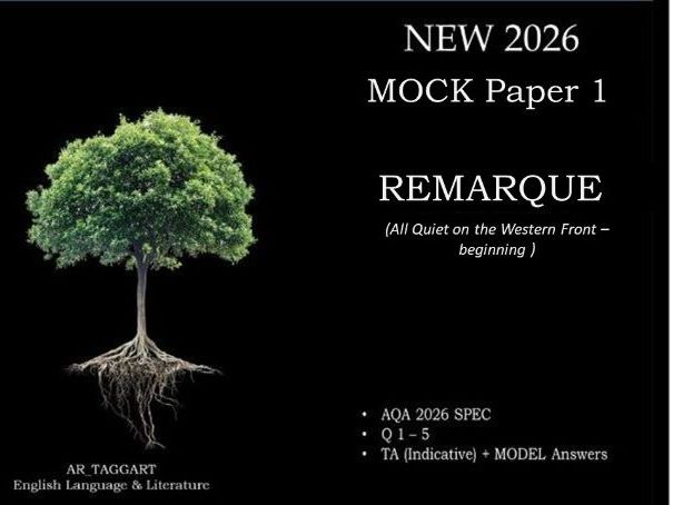 REMARQUE- PAPER 1 | 2026 FULL MOCK | MODELS