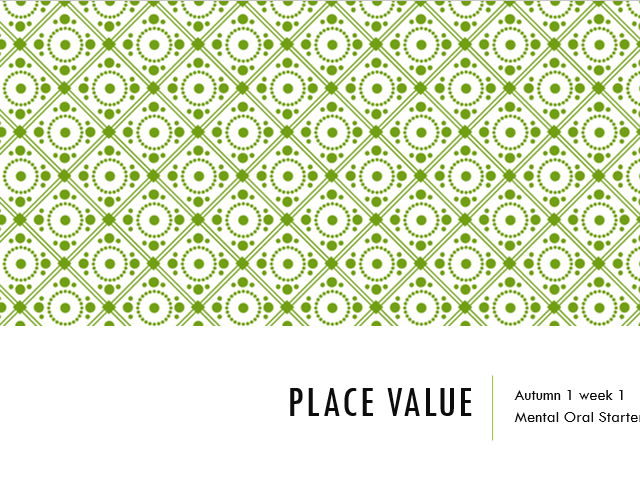 Y2 Place Value Week 1 Bundle – Mental Oral Starters, Worksheets and Activities (KS1/Year 2)