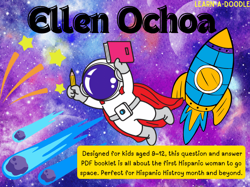 Ellen Ochoa Questions & Answers for Kids: The 1st Hispanic Woman to Go to Space