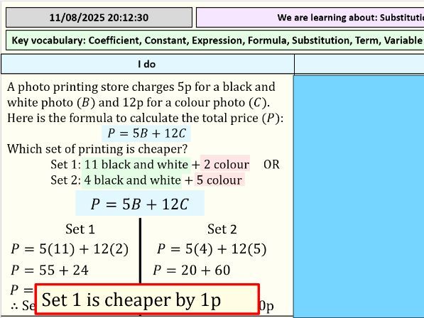 Substitution into Formula - (Full Lesson)