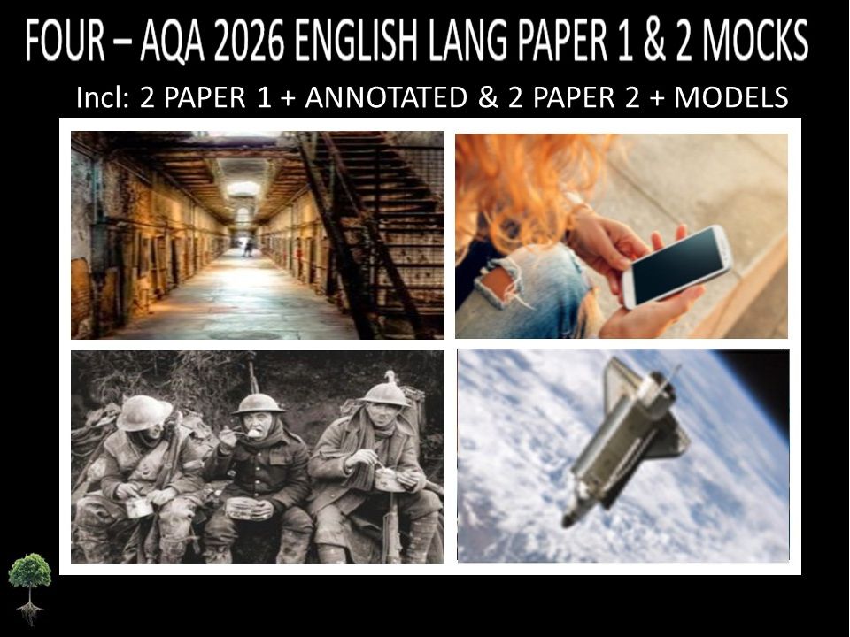 FOUR - AQA PAPER 1 & 2 | 2026 FULL MOCKS | ANNOTATED | MODELS