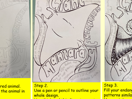 Vincent Scarpace Inspired Art Lesson