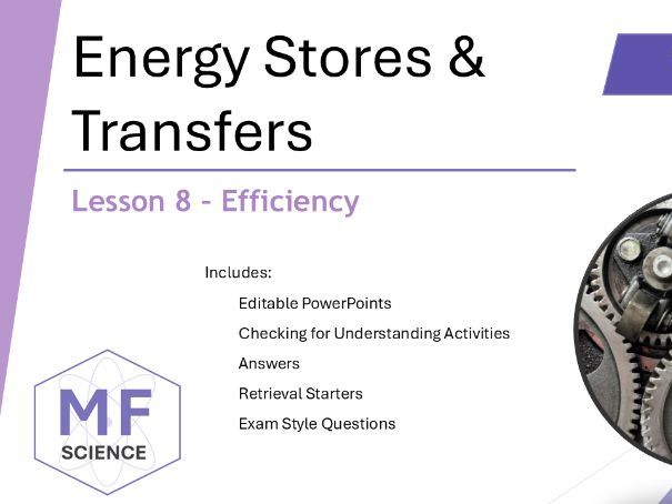 AQA GCSE Physics - Efficiency | Complete Lesson