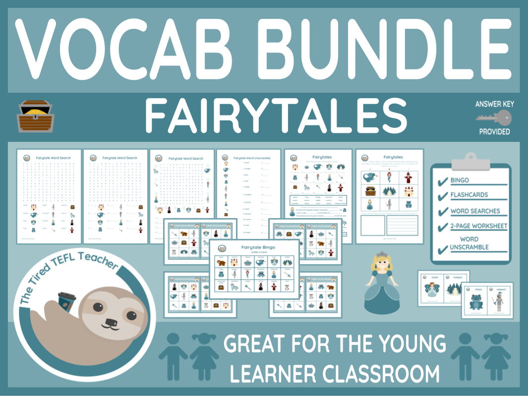 ESL Fairytale Vocabulary Bundle
