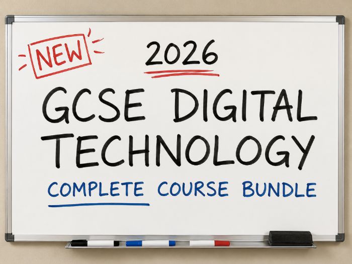 NEW 2026 WJEC GCSE Digital Technology Complete Course Bundle | 50+ Fully Resourced Lessons