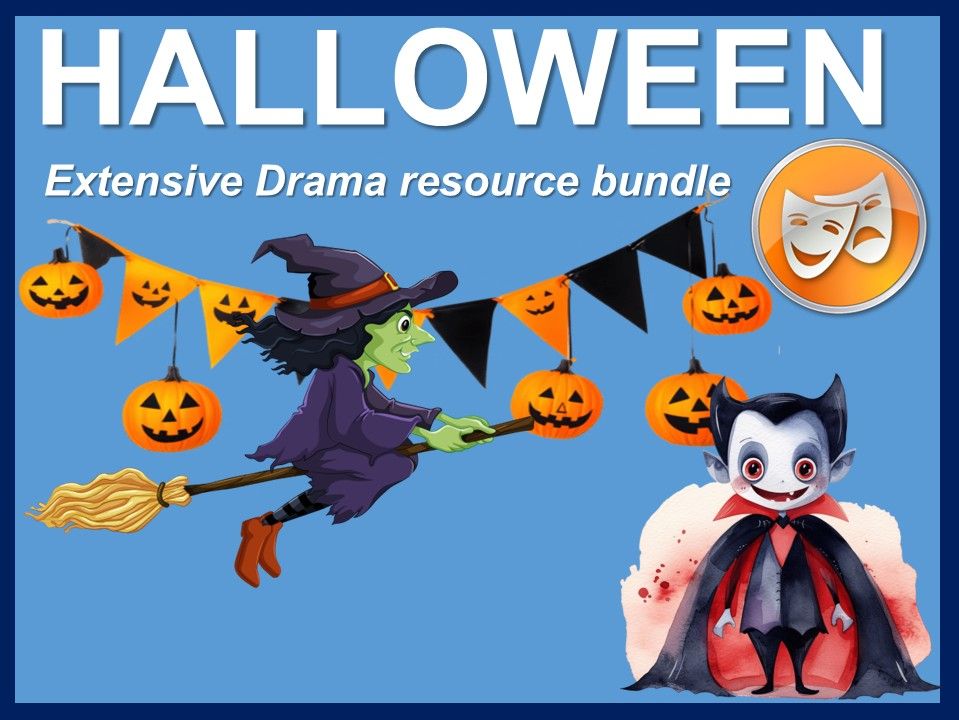 HALLOWEEN: Extensive Drama resource bundle