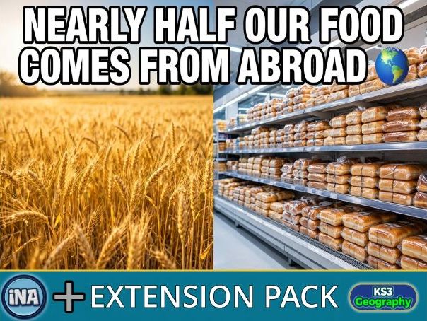 Food Production and Supply Chains - KS3 Geography Extension Pack