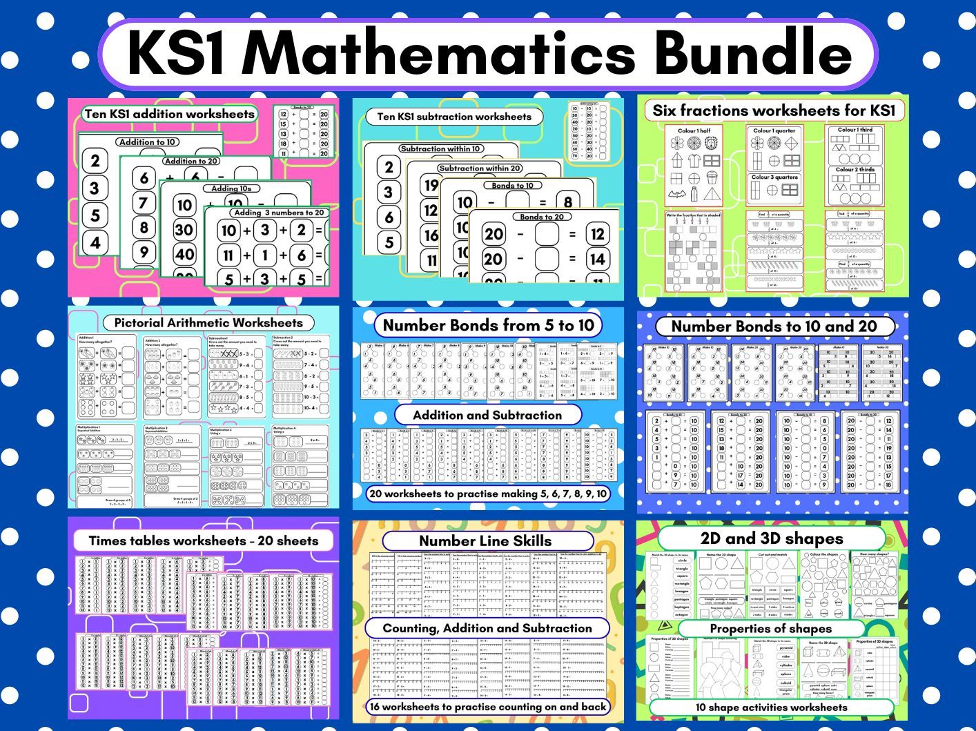 KS1 Mathematics Bundle