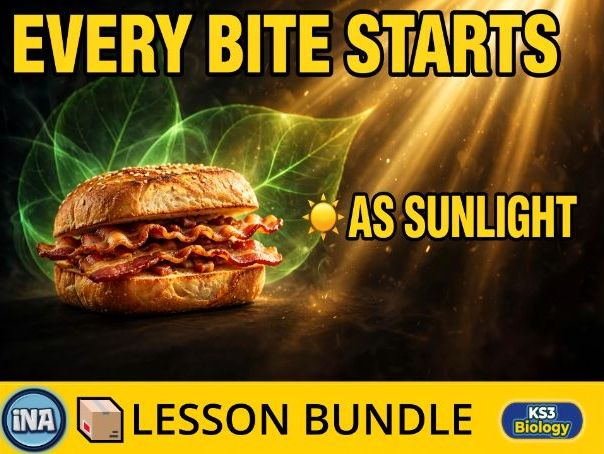 Food Chains: Producers and Consumers - Complete KS3 Biology Lesson Pack