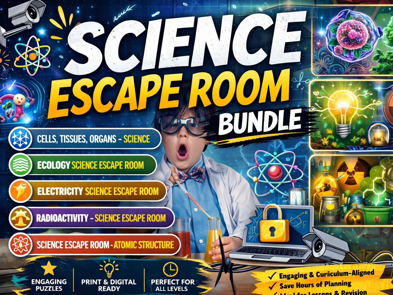Science End of Term Escape Rooms