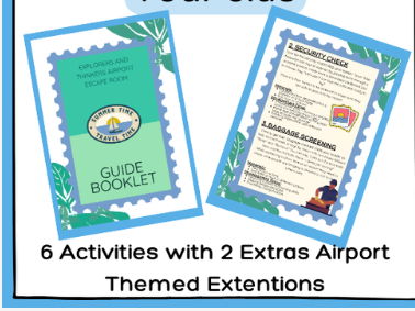 Vacation-Themed Escape Room for Toddlers (Age 2+)