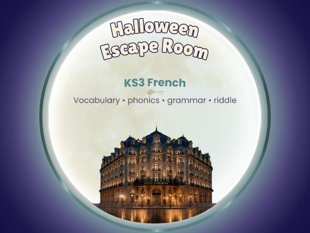 Halloween Escape Room – KS3 French