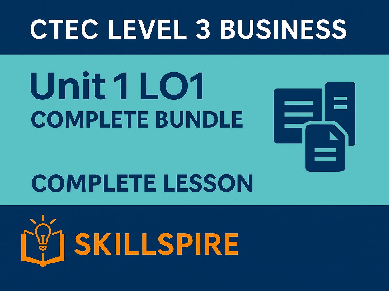 CTEC Business Level 3 – Unit 1 LO1 Complete Bundle | Presentations, Worksheets, Exam Practice