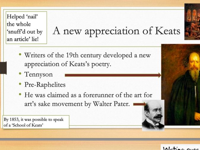 John Keats - Critical History Presentation
