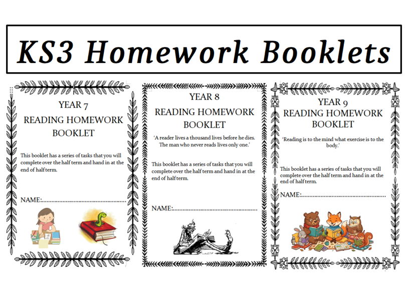 KS3 Homework Booklets