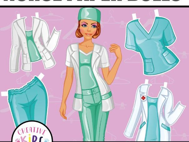 Nurse Paper Doll