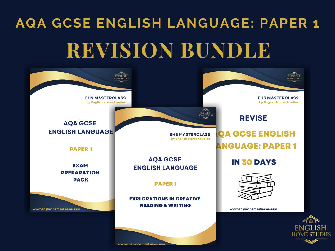 REVISION BUNDLE: AQA GCSE English Language, Paper 1