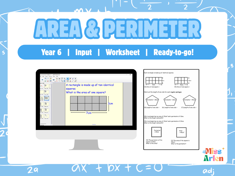 Year 6 Area & Perimeter Reasoning