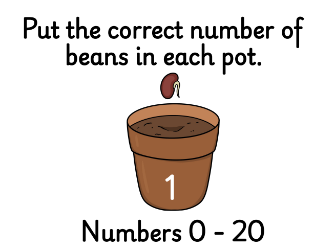 Jack & The Beanstalk Number Matching