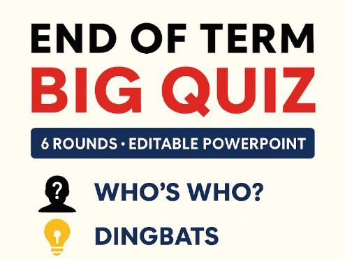 End Of Term Quiz