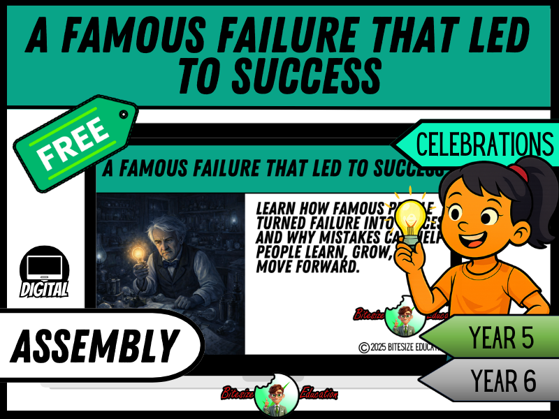 A Famous Failure That Led to Success | Assembly Presentation | Year 5/6