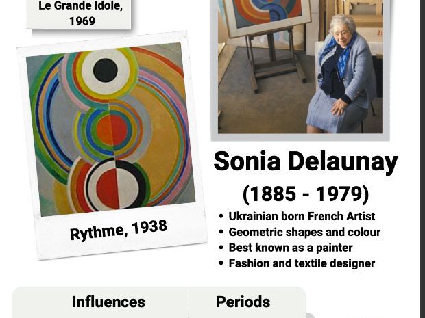 Sonia Delaunay information sheet