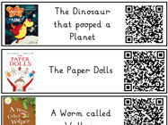 QR Code Audio Books