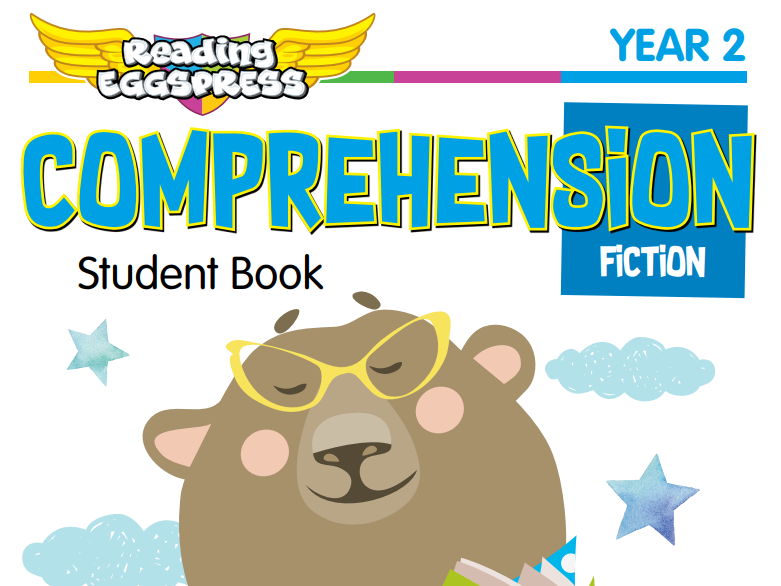 Year 2 Fiction Reading Comprehension Workbook (UK) – Rex Student Edition.