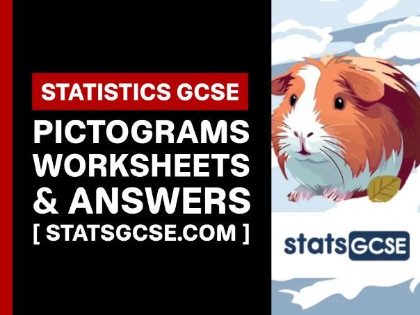 Pictograms - GCSE Statistics - Worksheet Pack + Answers