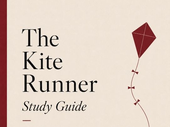 The Kite Runner Complete Study Guide | 58-Page Chapter-by-Chapter Analysis