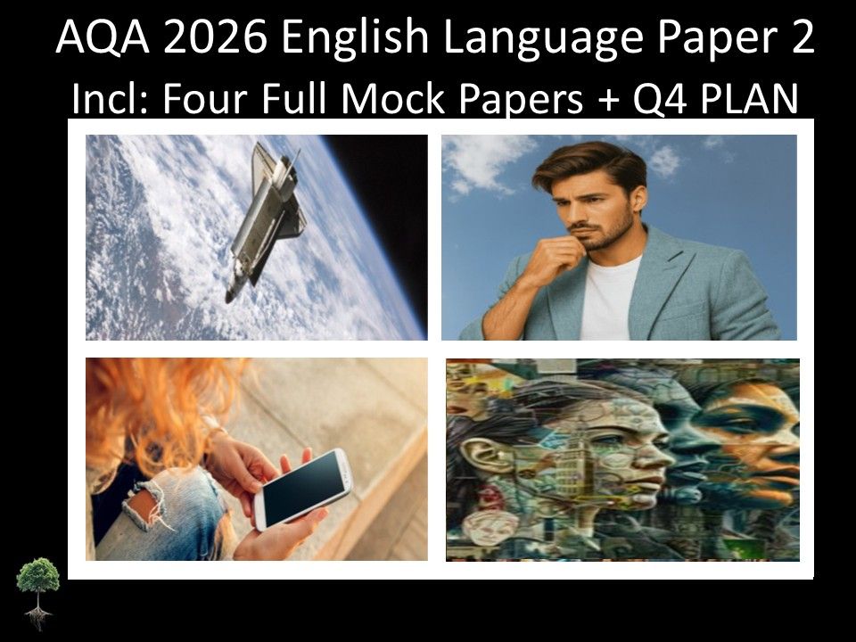 Four AQA 2026 GCSE English Language Paper 2 Mocks | Q4 Plan