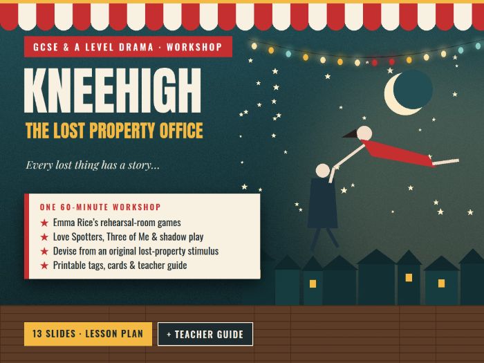 Kneehigh Workshop: GCSE & A Level Drama Practitioner Lesson