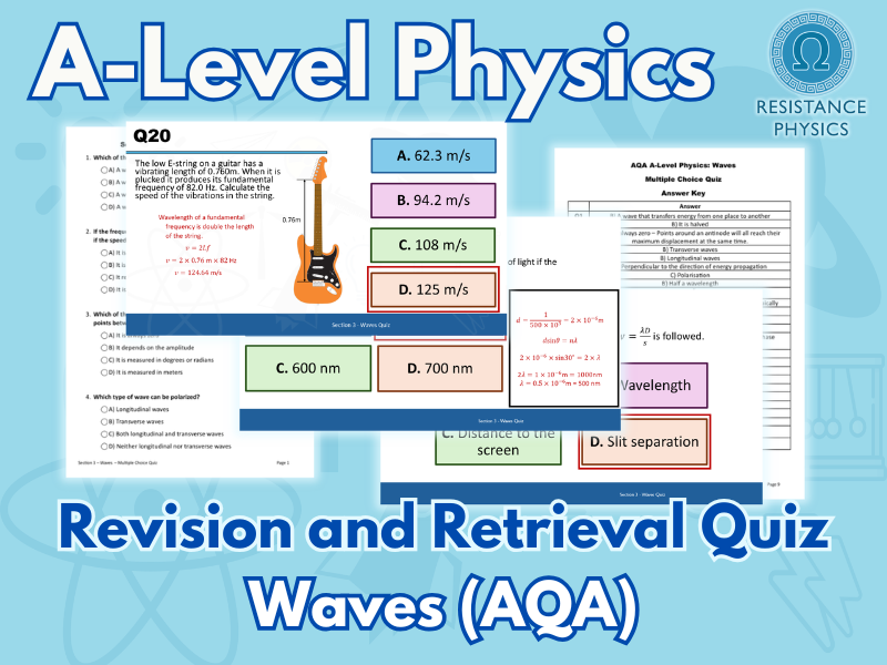 A-Level Physics - Waves Revision Quiz
