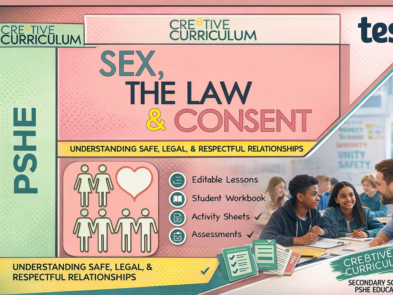 Sex Consent + Law PSHE UNIT