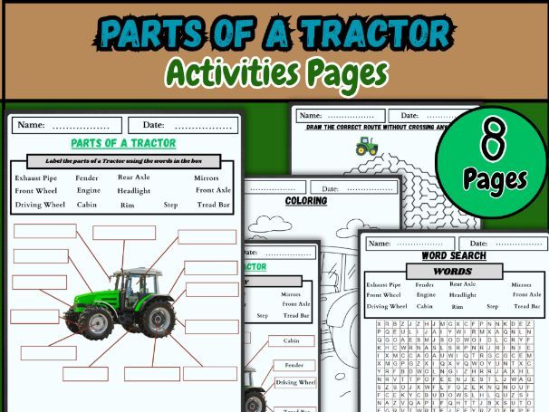 Parts of a Tractor