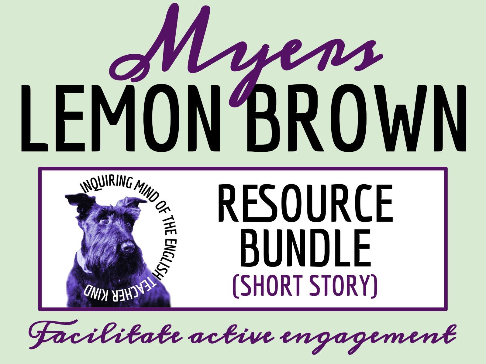 "The Treasure of Lemon Brown" by Walter Dean Myers Quiz, Analysis Worksheet, and Vocabulary Games