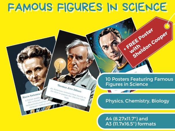 Posters 2: Famous Figures in Science