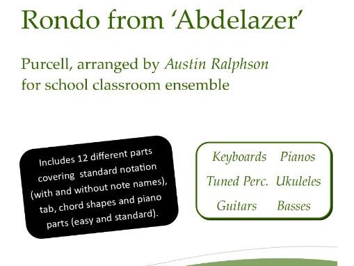 Classroom Performance: Rondo from 'Abdelazer' with backing track