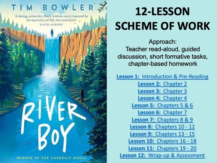 River Boy by Tim Bowler - 12-Lesson SOW